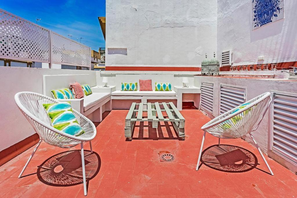 Вилла Fam Sevillian Townhouse Севилья Экстерьер фото